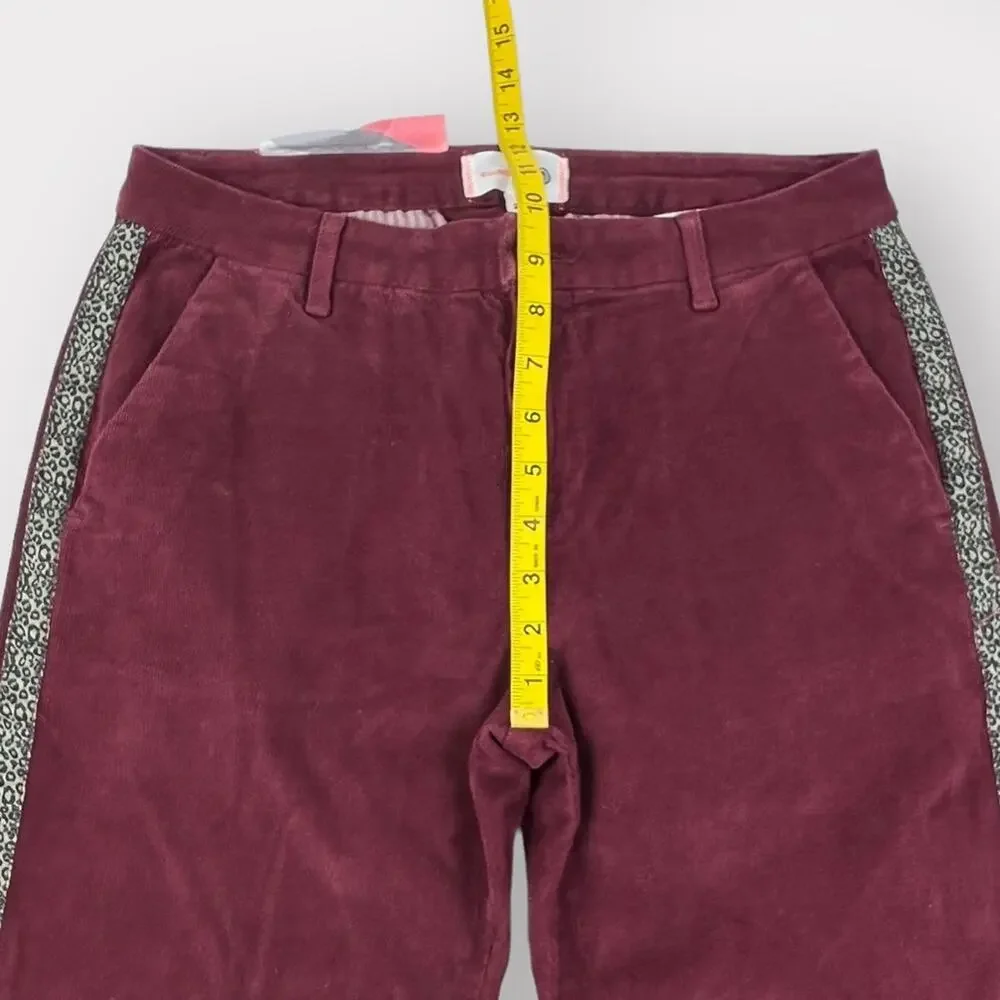 Sundry Leopard-Striped Corduroy Trousers Size 27 - Picture 6 of 7